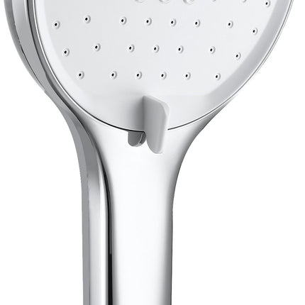 Euroshowers Self-Clean Multi-Spray Shower Handset – Black or Chrome/White | WRAS Approved | ½" BSP
