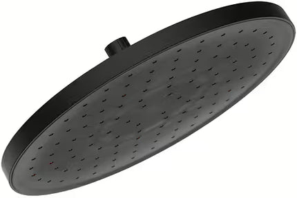 Euroshowers Overhead Self-Cleaning Shower Head | 250mm | Chrome & White or Black | WRAS Approved