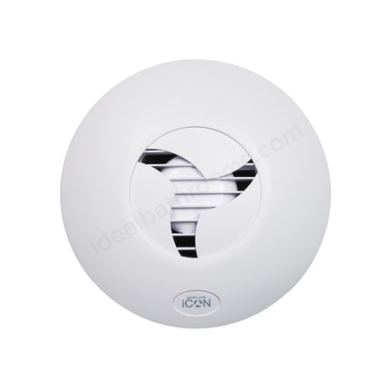 Airflow iCON 15 SELV Low Energy Mixed Flow Fan | 12V DC | Surface or Recessed