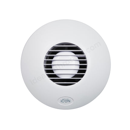 Airflow iCON 15 SELV Low Energy Mixed Flow Fan | 12V DC | Surface or Recessed