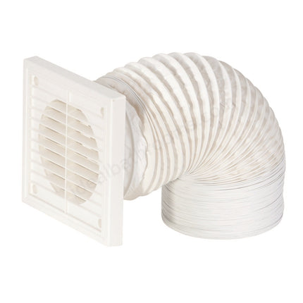 Airflow 150mm Extractor Fan Venting Kit | Cavity Wall or Flexible Duct | Terracotta or White