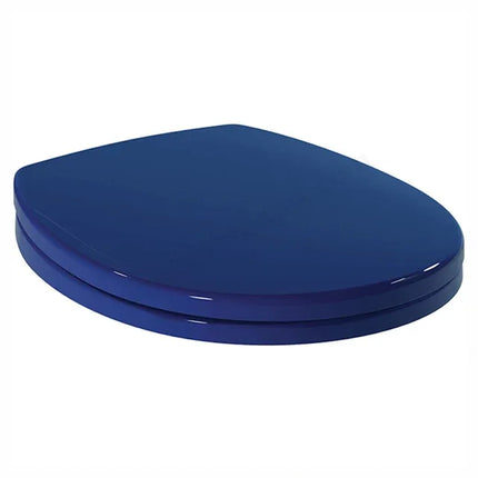 Armitage Shanks Contour 21 Toilet Seat & Cover - Blue | Top Fix Hinges | BS1254 Standard