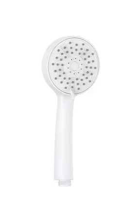 Euroshowers EcoSpar 3 Water-Saving Shower Handset | 9 LPM Flow Restrictor | Chrome & White | ½" BSP