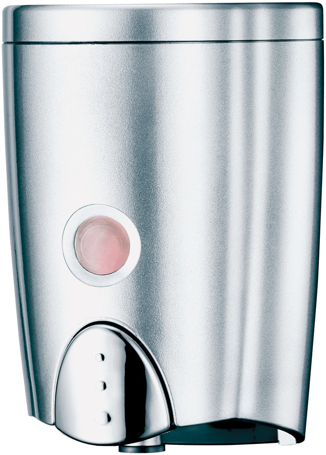 Euroshowers Large Gel Dispenser | 580ml | Grey, Silver or White | Wall Mounted