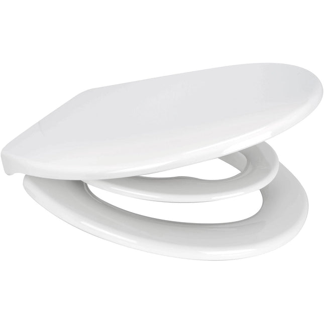Euroshowers Multi Seat PP Toilet Training Seat | White | Soft Close | 83030