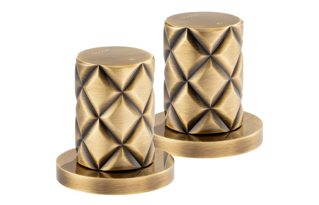 Abode Kite Deck Mounted Bath Filler Panel Valves