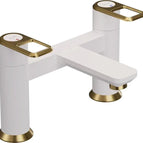 Matt White & Brass