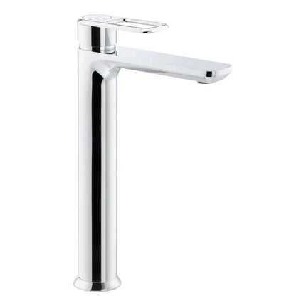 Abode Levarto Tall Basin Mixer Tap for Countertop Basins - 5 Finishes Chrome