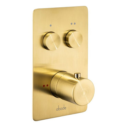 Abode Uno Concealed Push Button Shower (2 Exit)