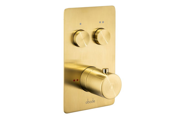 Abode Uno Concealed Push Button Shower (2 Exit)