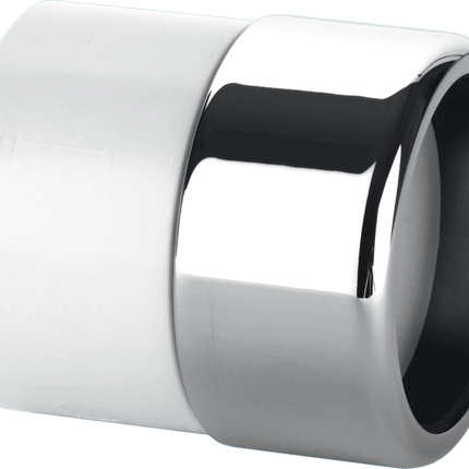 McAlpine Straight Connector | Chrome Plated Brass Compression x ABS Solvent Weld | 1¼" & 1½"