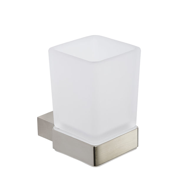 Kartell Premium Tumbler Holder | Brushed Nickel | ACC325
