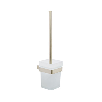 Kartell Premium Toilet Brush Set | Brushed Nickel | ACC328