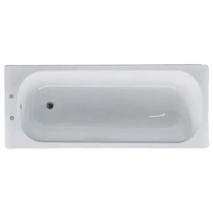 Arley Pro Contract Single Ended Steel Bath — 2 Tap Holes | 1500mm & 1700mm | Lifetime Guarantee