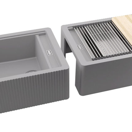 Abode Optima 1.25B Granite Belfast Sink