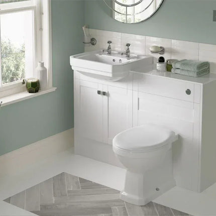 Traditional Back to Wall WC with Soft Close Seat | Classic Design