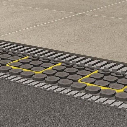 Amber Decoupling Membrane For Cable Heating Systems