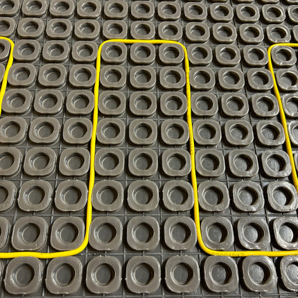 Amber Decoupling Membrane For Cable Heating Systems