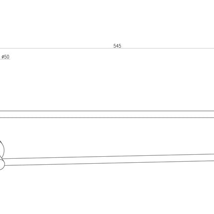 Asta 55cm Towel Rail