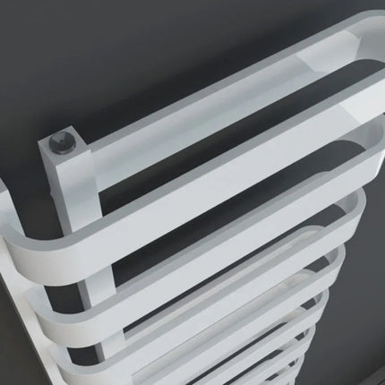 Azura Towel Rail 2 Sizes - 2 Colours White Gloss