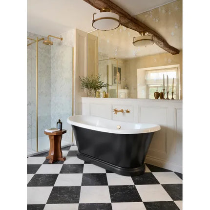BC Designs Boat Bath 1700mm Freestanding | Gloss White | Acrymite Acrylic