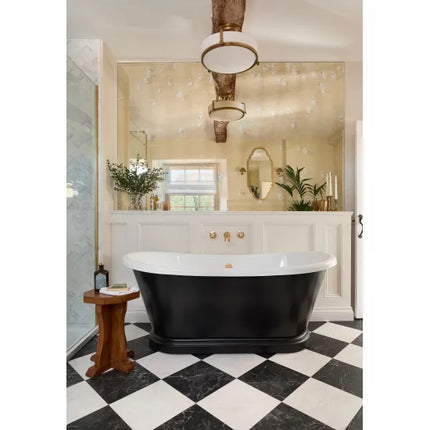 BC Designs Boat Bath 1700mm Freestanding | Gloss White | Acrymite Acrylic