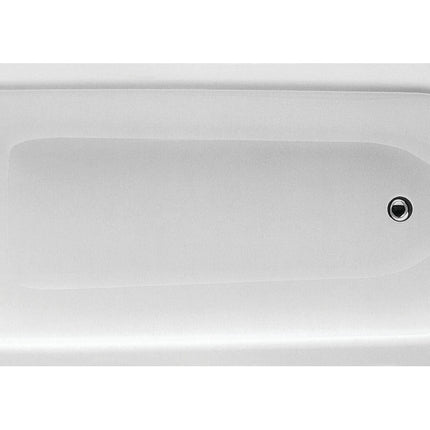 Eurowa Steel Single End Bath with Legs | 2 Tap Holes | 1500–1700mm