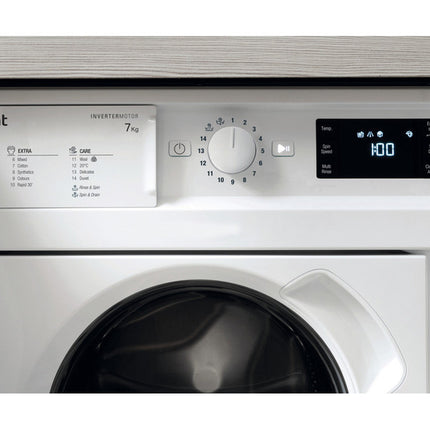 Hotpoint Integrated Washing Machine 7kg 1400rpm BI WMHG 71483 UK