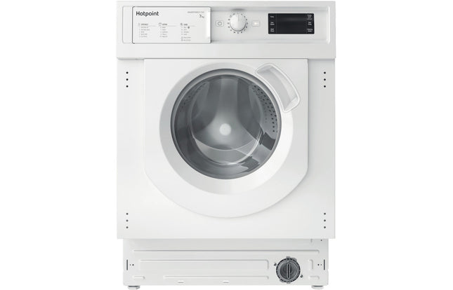 Hotpoint Integrated Washing Machine 7kg 1400rpm BI WMHG 71483 UK