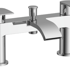 Collection image for: Kartell Bella Chrome Bathroom Taps | Basin & Bath Tap Range