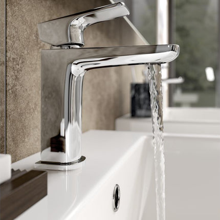 Charaton Basin Mixer & Waste - Chrome