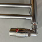 700mm High x 500mm Wide / Brushed Nickel