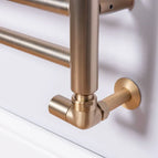 700H x 500W / Brushed Brass