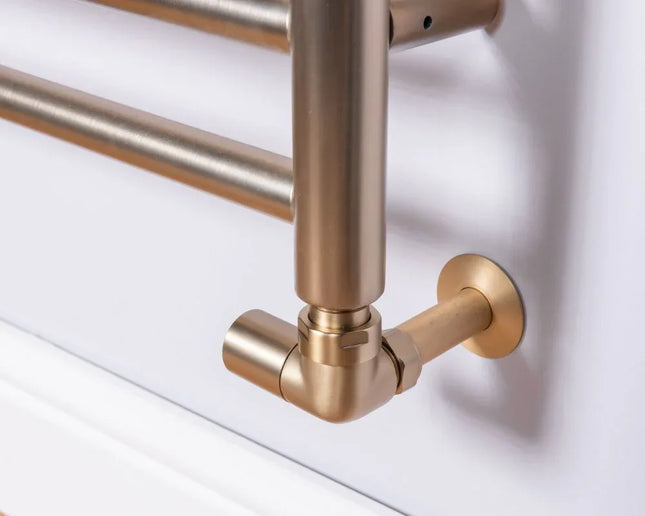 Bonham Stainless Steel Towel Rail - 3 Sizes - 2 Finishes Brushed Brass
