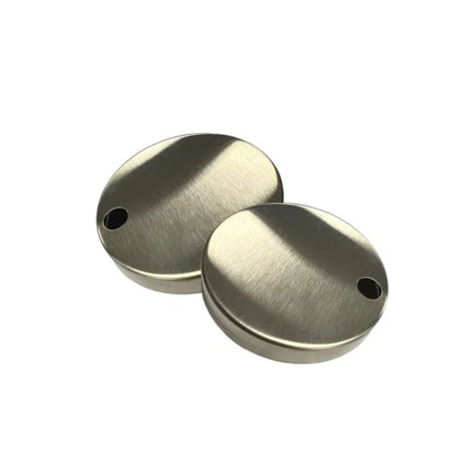Kartell Toilet Seat Hinge Cover Caps | Brushed Brass & Matt Black | For SEA102D & SEA104D
