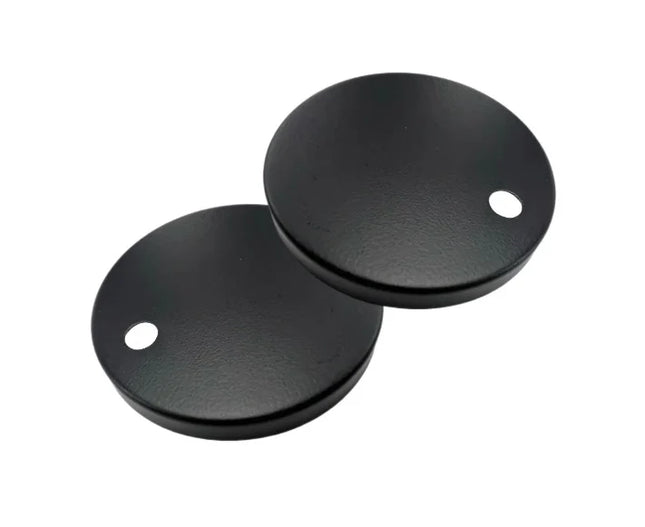 Kartell Toilet Seat Hinge Cover Caps | Matt Black | SEA600OP / SEA601OP / SEA001UN / SEA002UN / SEA101D