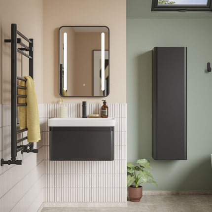 Aqua Elegance Saturn 350mm Wall Hung Tall Unit | 1200mm | Soft Close | 3 Finishes