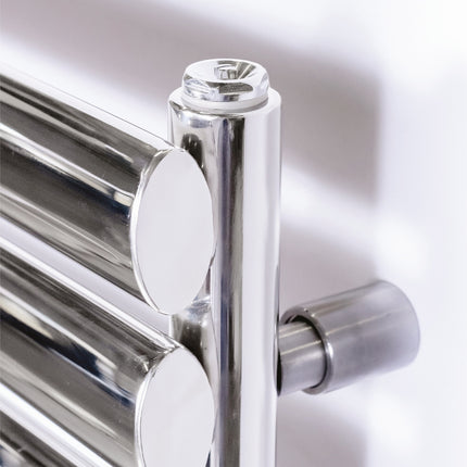 DQ Heating Cove STR Polished Stainless Steel Towel Rail Radiator