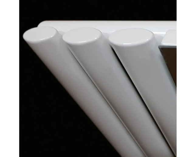 Cove Vertical Mirror, 2 Sizes - 2 Finishes White Gloss