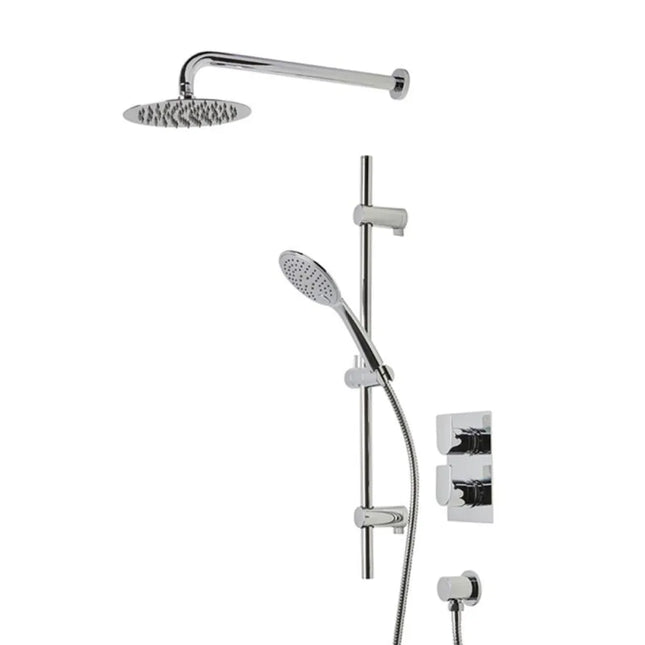 Roper Rhodes Crew Concealed Dual Function Shower System With Riser Kit and Overhead Shower