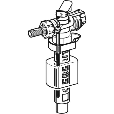 Geberit Type 380AG Side Supply Fill Valve | Universal Fit | Sigma, Omega, Delta & Monolith Cisterns
