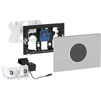 Geberit Flush control; Sigma10; electronic; mains Automatic/touchless: brushed; polished