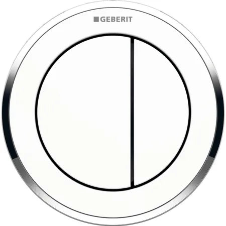 Geberit Type 10 Pneumatic Flush Button - White | Geberit