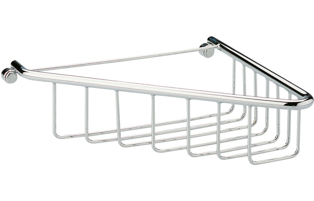 Preselle Corner Shower Caddy/Basket 1, 2 or 3 Tier - Chrome One