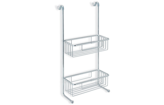 Bello 2-Tier Shower Caddy - Chrome