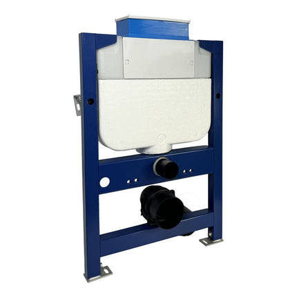 Auro Rimless Wall-Hung WC — Pan & Soft-Close Seat | Optional Frame Pack | WRAS Approved