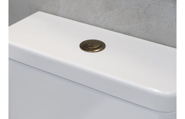 Dual Flush Cable Push Button | Brushed Bronze | 59/48mm | For DIPC0128 & DIPC0130 Cisterns