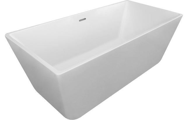BG Bathrooms Tenby Freestanding Double End Bath 1600x750mm | White