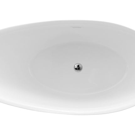BG Bathrooms Ronda Freestanding Double End Bath 1500x720mm | 142L | Compact | 20-Year Guarantee