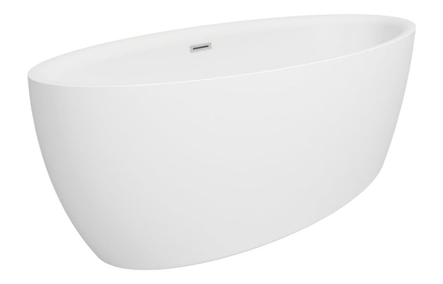 BG Bathrooms Mazara Freestanding Double End Bath 1800x800mm | White